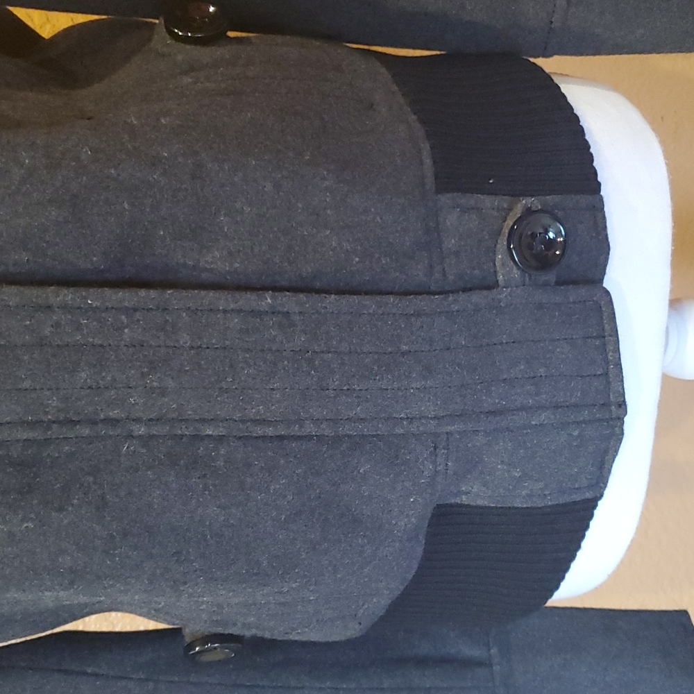 Apostrophe wool gray jacket - Picture 4 of 15